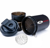 Techome Protein Powder Shaker Bottle