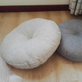 Hand Weaved Cattail Meditation Cushion